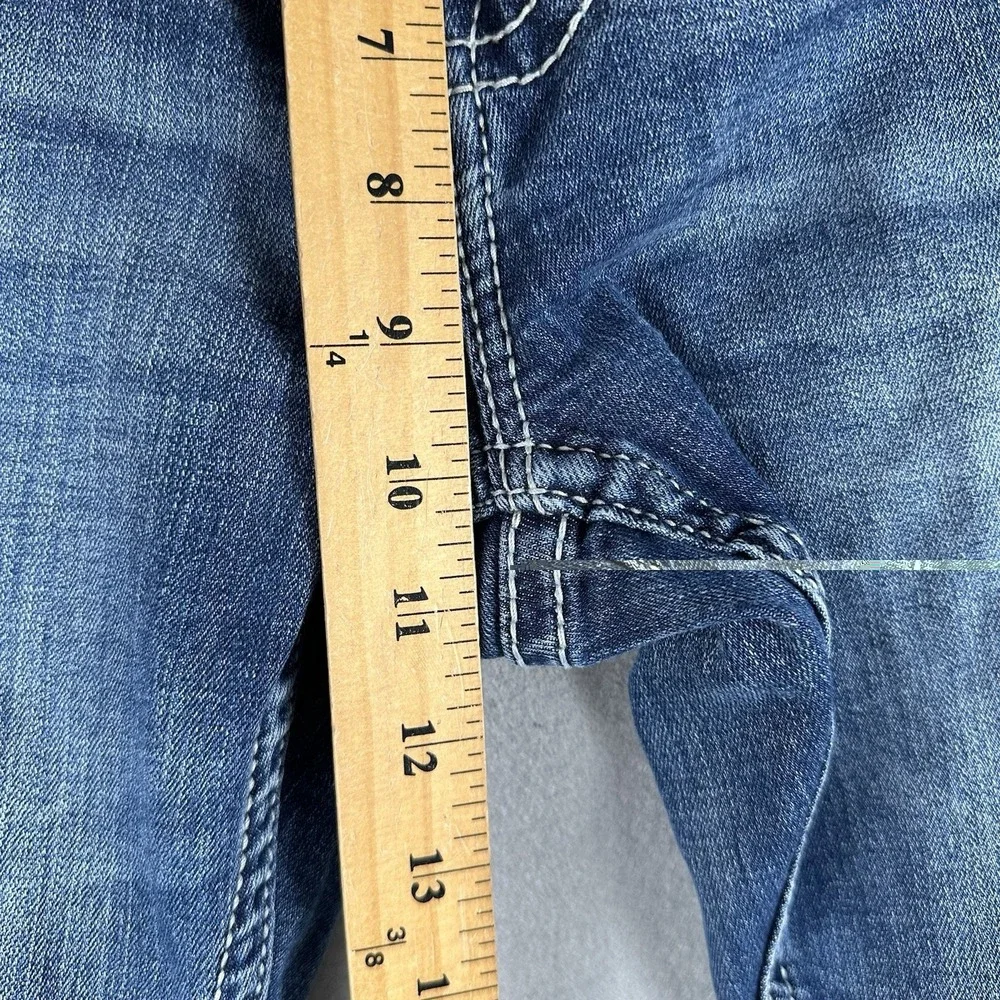 BKE Jake Straight Jeans Men's 32x30 Blue Denim Dark Wash Stretch Mid Rise